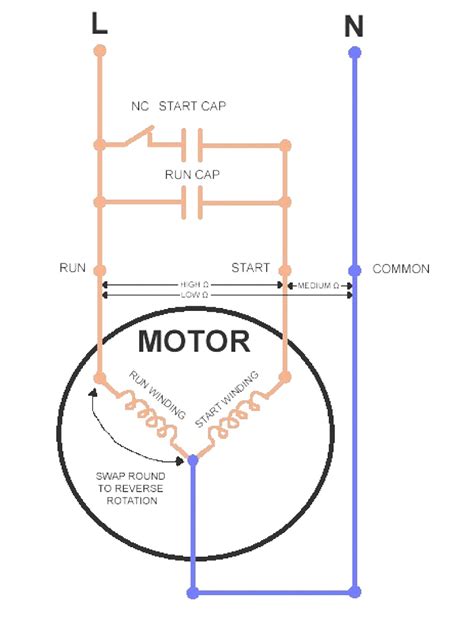 single phase 220v wiring diagram